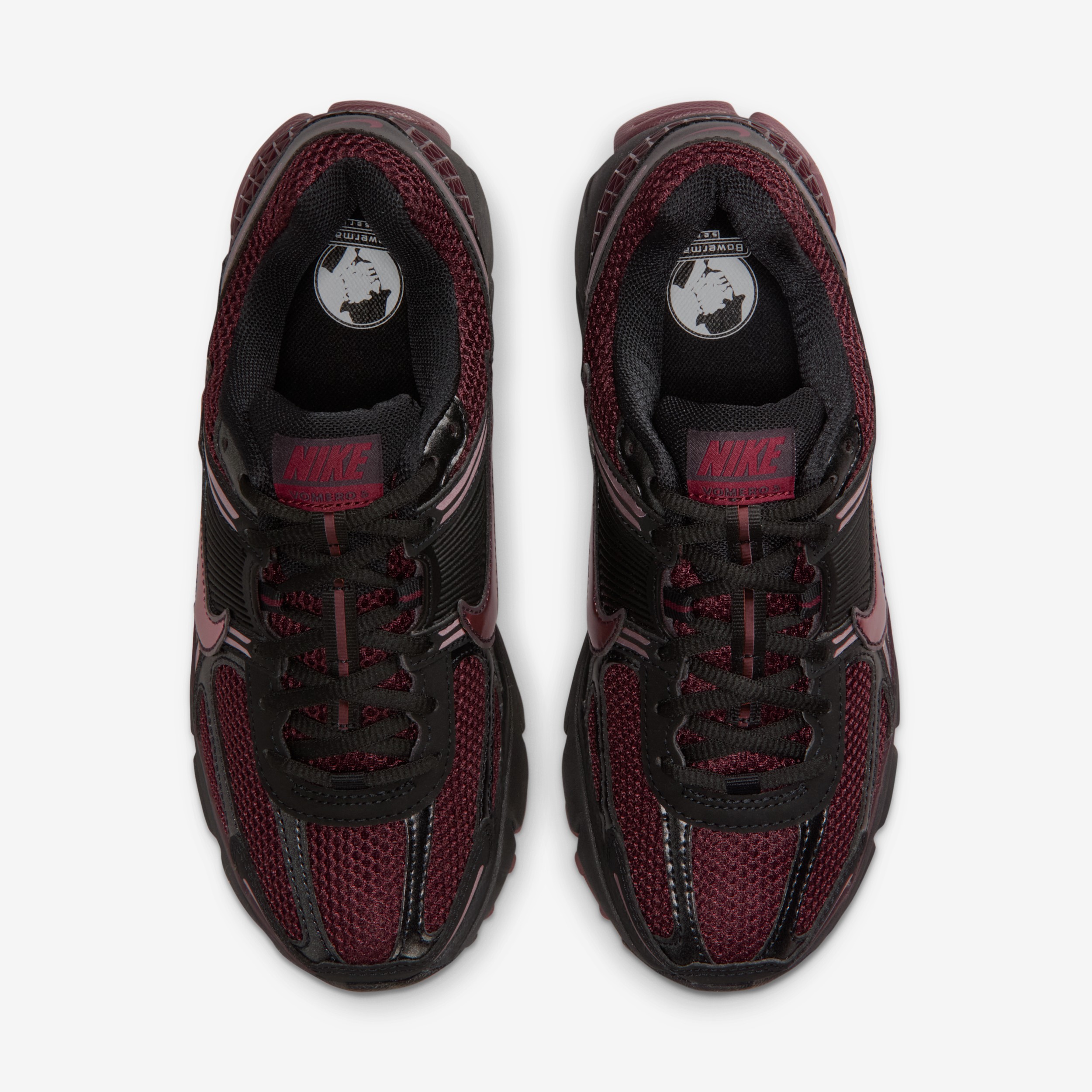 Nike Womens Nike Zoom Vomero 5 - Womens Running Shoes Dark Team Red/Black/Burgundy Crush Size 10.0 thumbnail