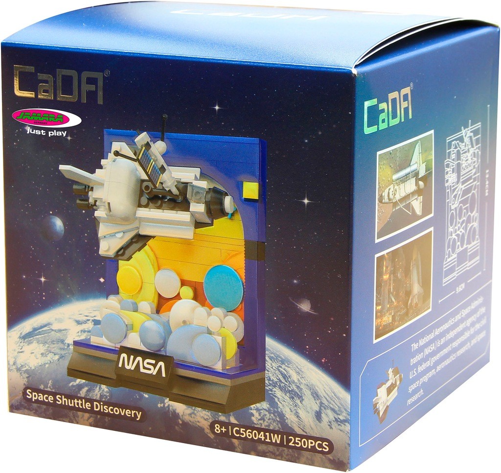 Jamara Konstruktions-Spielset »CaDA, Bricks, Space Shuttle Discovery (402871)« thumbnail