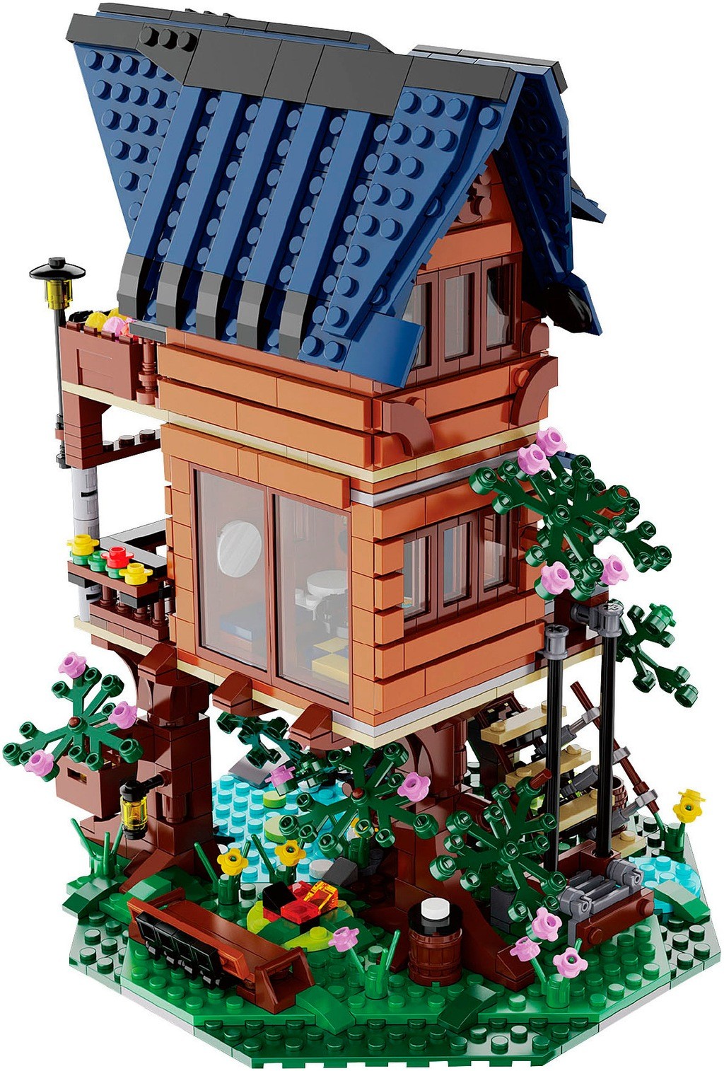 Jamara Konstruktions-Spielset »CaDA, Bricks, Baumhaus 4 Jahreszeiten (402866)« Mit LED Licht thumbnail