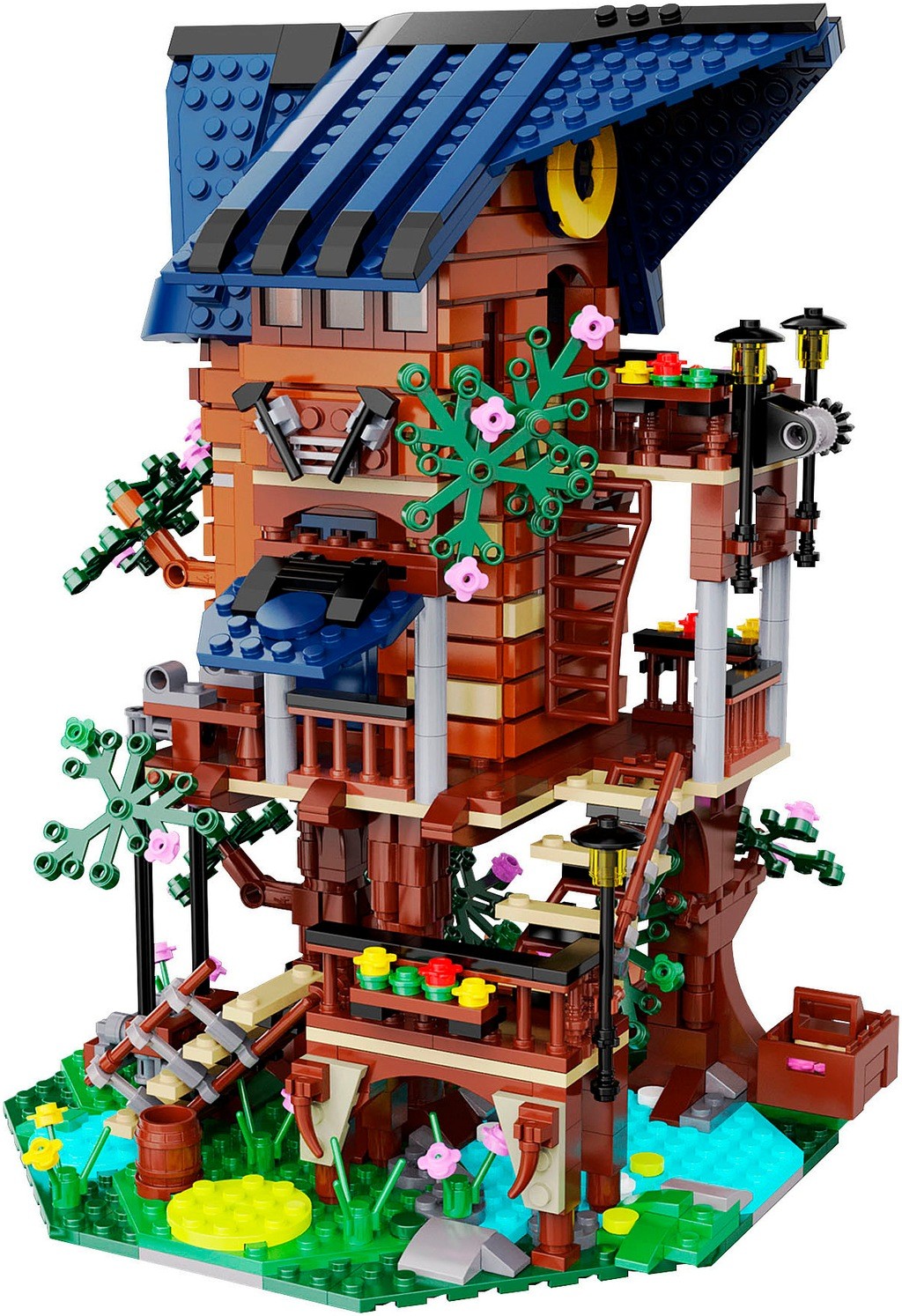 Jamara Konstruktions-Spielset »CaDA, Bricks, Baumhaus 4 Jahreszeiten (402866)« Mit LED Licht thumbnail