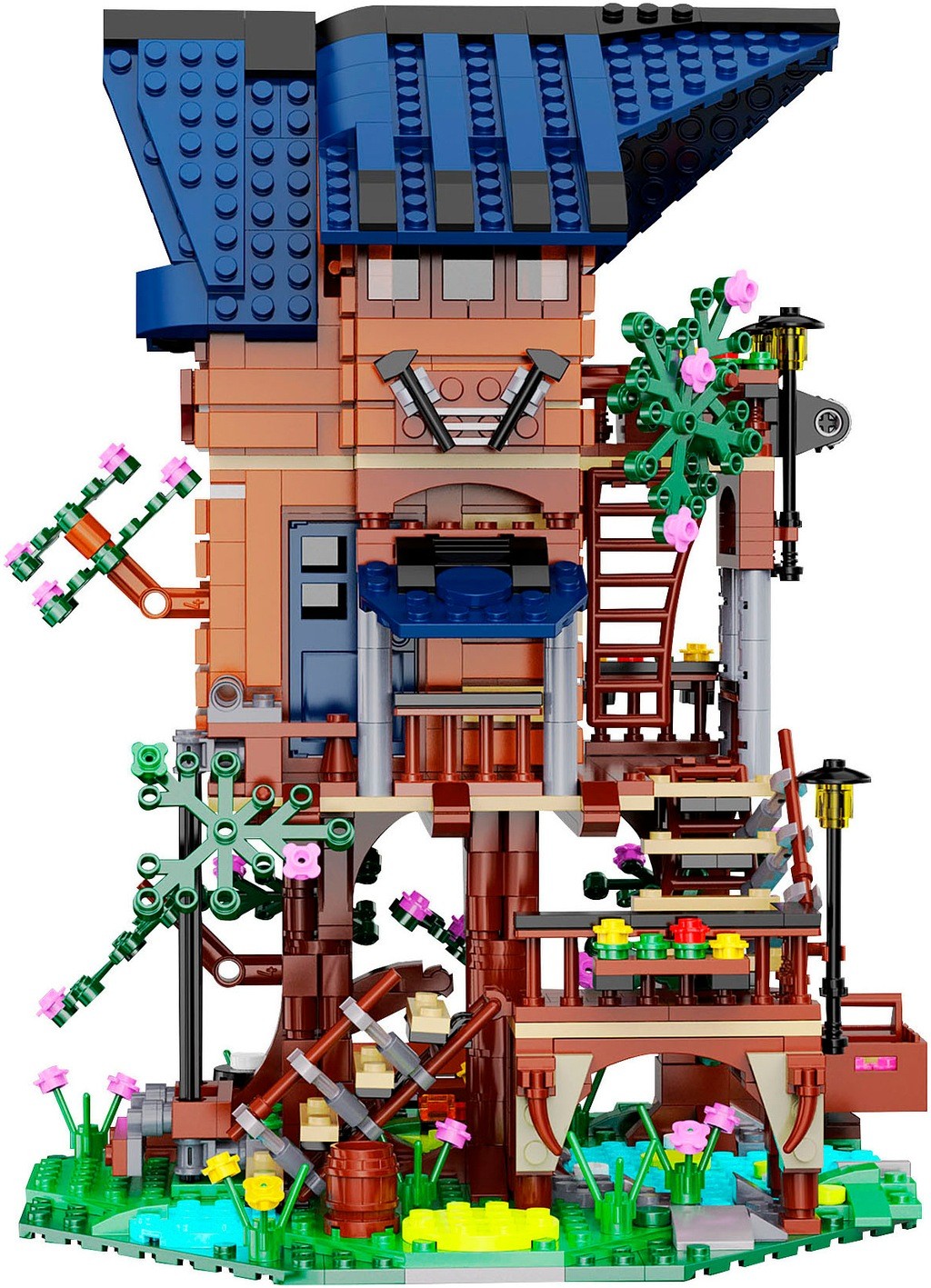 Jamara Konstruktions-Spielset »CaDA, Bricks, Baumhaus 4 Jahreszeiten (402866)« Mit LED Licht thumbnail
