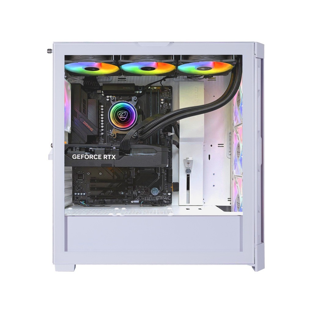 Cougar Gaming-PC »DUOFACE PRO WT 7668 AMD Ryzen 5 9600X RTX 5060Ti 32GB DDR5 1TB SSD« Windows 11, DDR5 RAM thumbnail