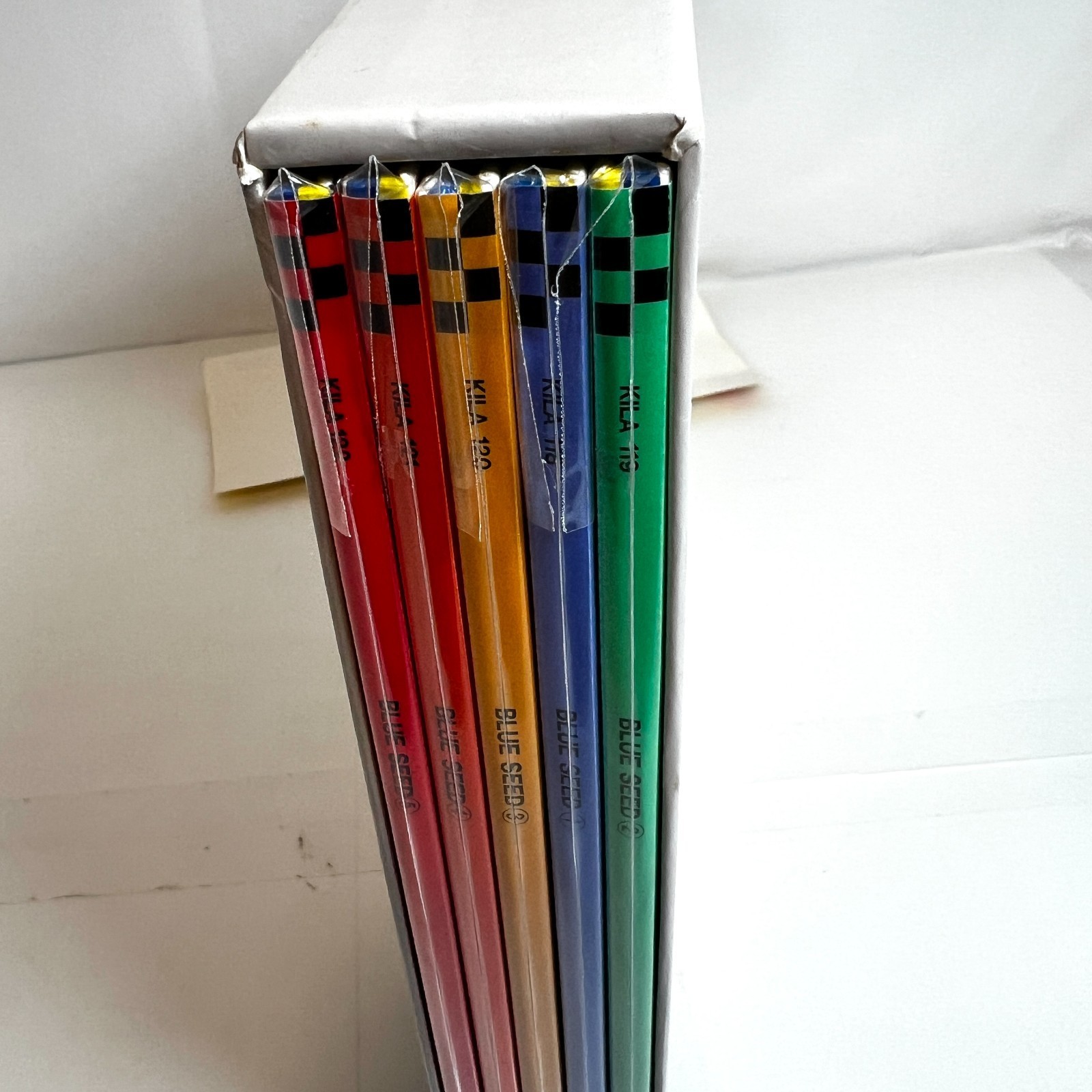 Laserdisc BLUE SEED LD-BOX 5-disc Set, Unopened. Action Comedy Anime from Japan thumbnail