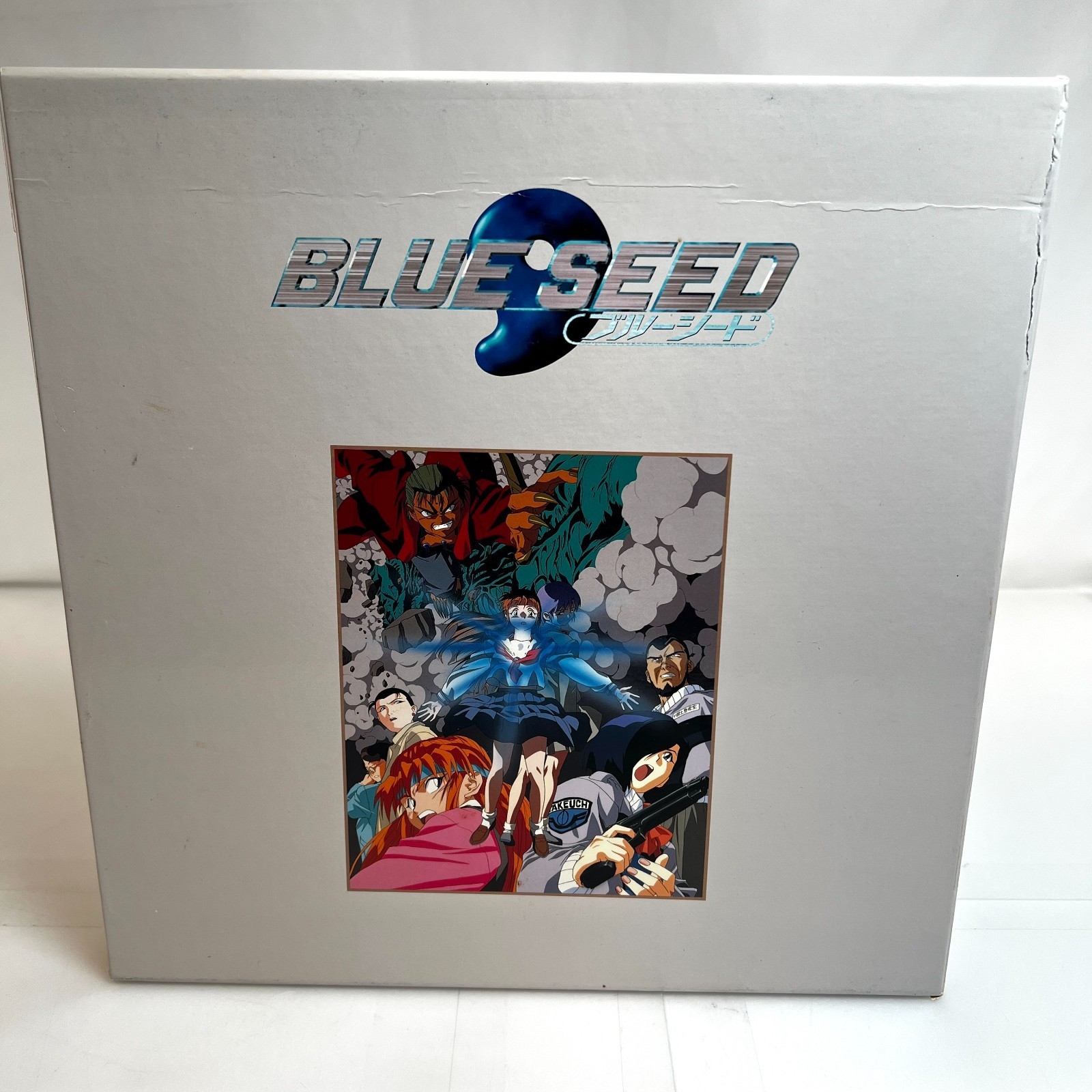 Laserdisc BLUE SEED LD-BOX 5-disc Set, Unopened. Action Comedy Anime from Japan thumbnail