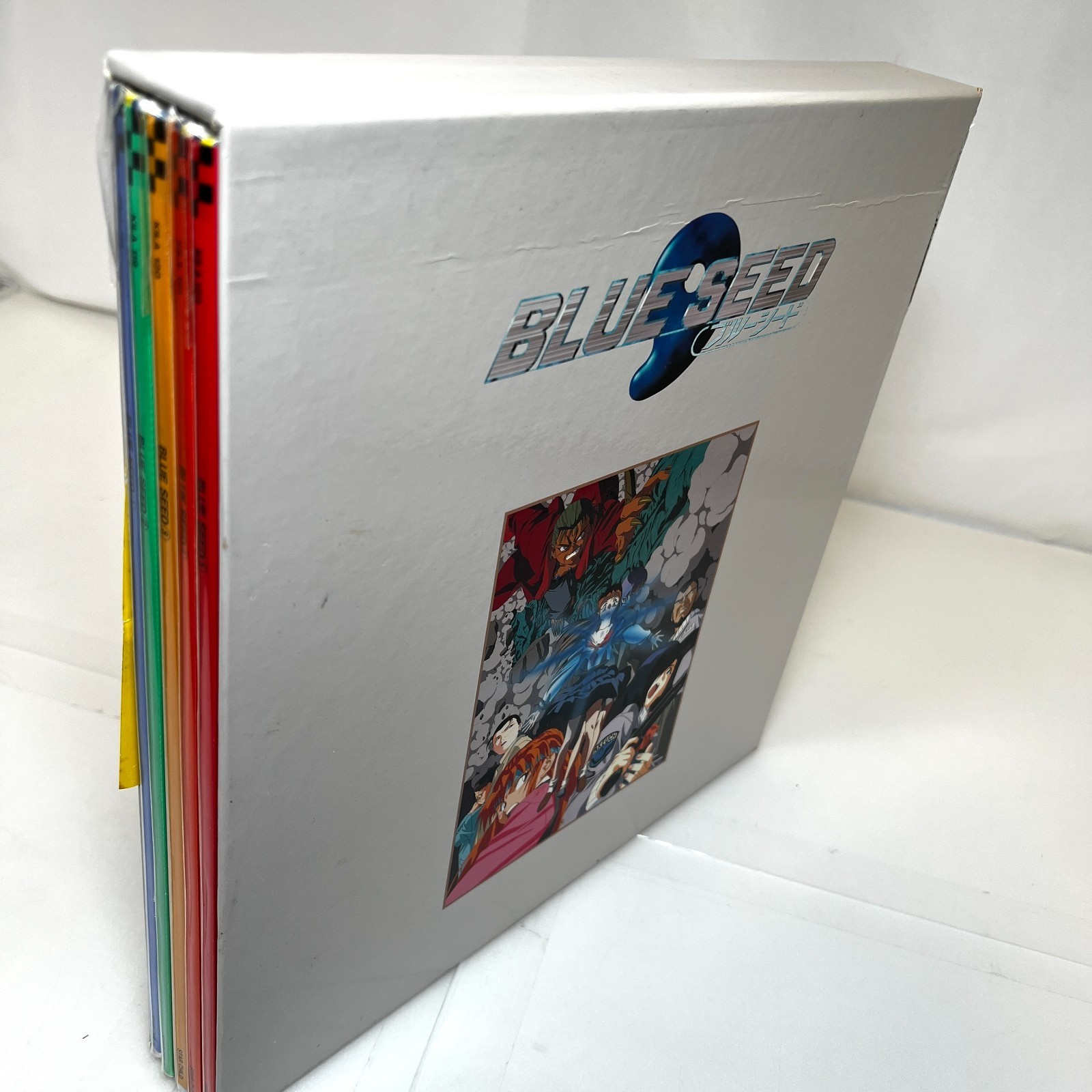 Laserdisc BLUE SEED LD-BOX 5-disc Set, Unopened. Action Comedy Anime from Japan thumbnail