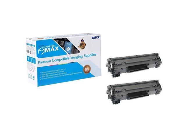 SuppliesMAX Compatible MICR Replacement for Canon MF-4410/4430/4550/4570/4770/4880/4890 Toner Cartridge (2/PK-2100 Page Yield) (TYPE 128).