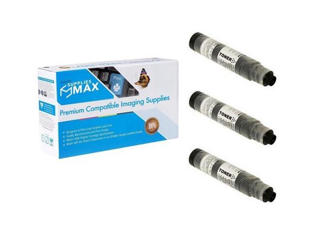 SuppliesMAX Compatible Replacement for Savin TYPE 2518 Toner Cartridge (3/PK-260 Grams-9000 Page Yield) (9860 3PK)