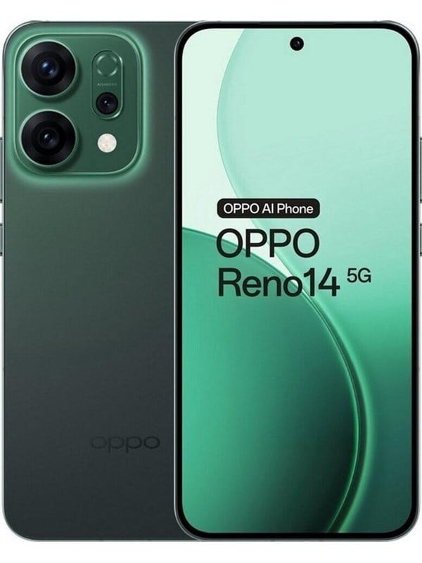 OPPO Reno14 5G 256GB/12GB - Luminous Green