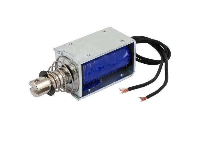 DC 24V 0.7kg/10mm Open Frame Pull Type Solenoid Electromagnet ZYE1-1253