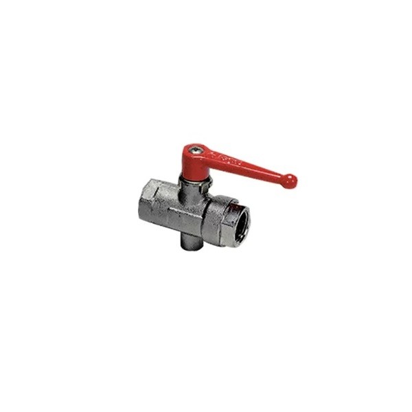 Legris 0489 18 27 Vented Ball Valve, BSPP G3/4 to G1/4