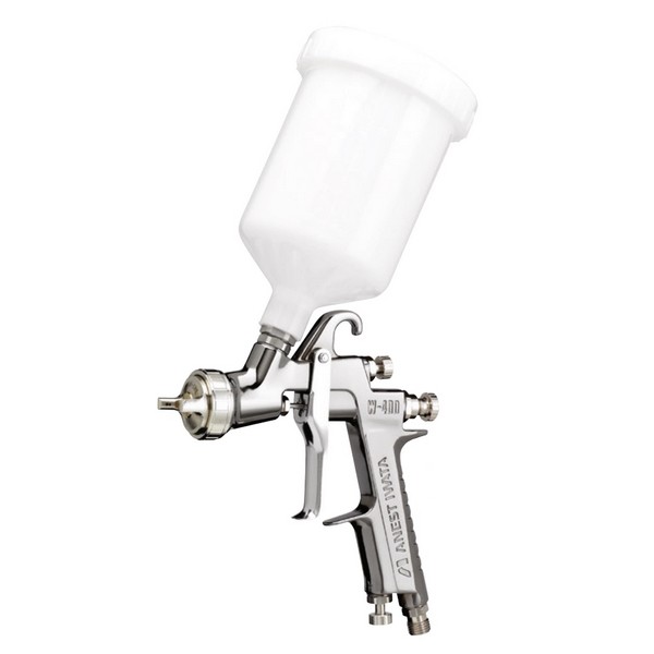 Anest Iwata 4722 W400-251G Non-HVLP Conventional Gravity Spray Gun with 600 Ml Cup (PCG6PM)