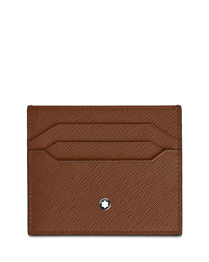 Montblanc Sartorial Leather Card Holder - Brown