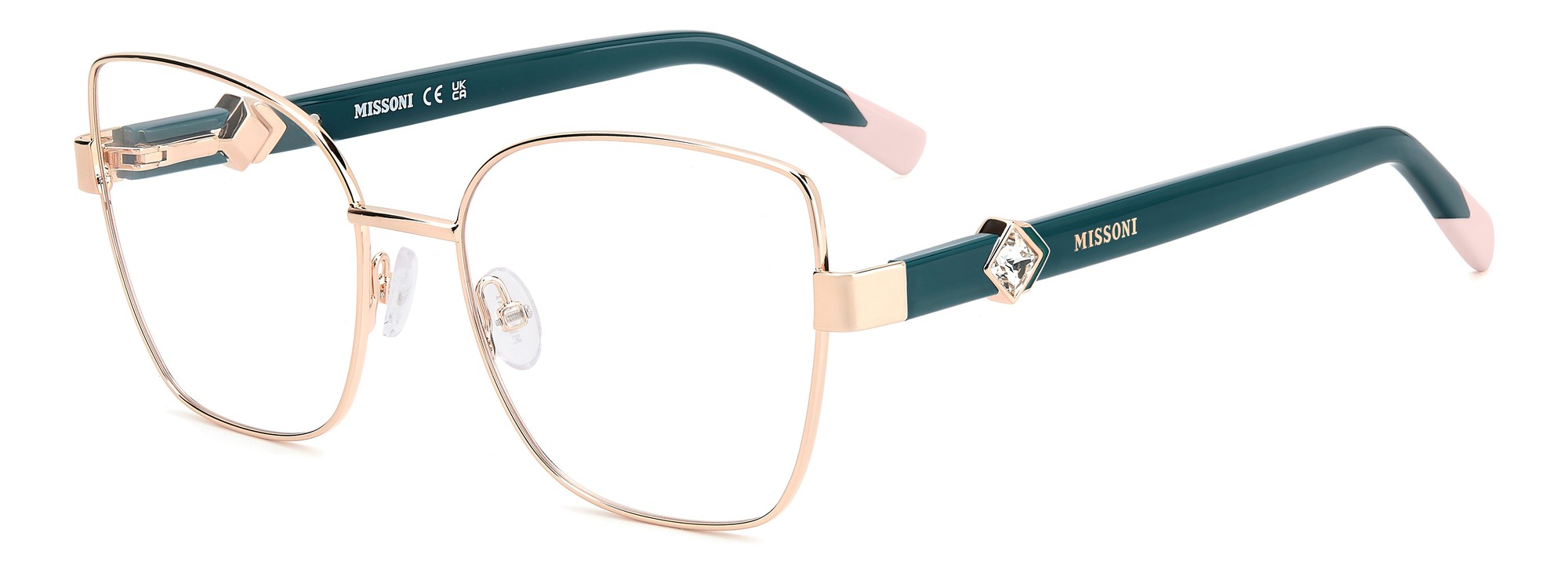Missoni MIS 0255 DDB Women’s Glasses Gold Size 55 - Free Lenses - Blue Light Block Available