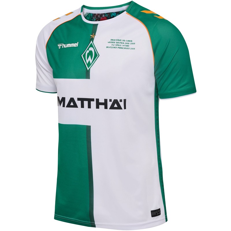 Hummel SV Werder Bremen Share Legend Fan-Trikot 2024/25 6249 - Bosphorous XL