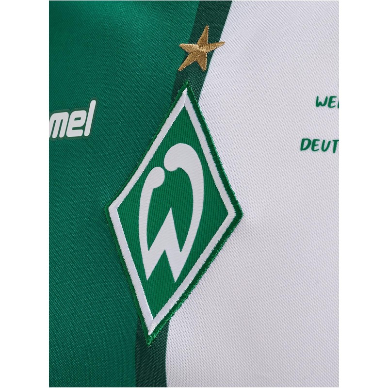 Hummel SV Werder Bremen Share Legend Fan-Trikot 2024/25 Kinder 6249 - Bosphorous 128 thumbnail