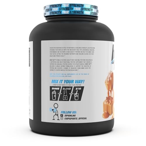 BPI Sports Whey HD Ultra Premium Protein Powder, Salted Caramel, 4.1 Pound thumbnail