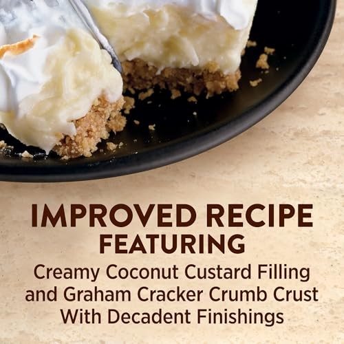 Marie Callender's Coconut Cream Mini Pies, Thaw & Enjoy Frozen Dessert, 7.5 Oz., 2 Pies thumbnail