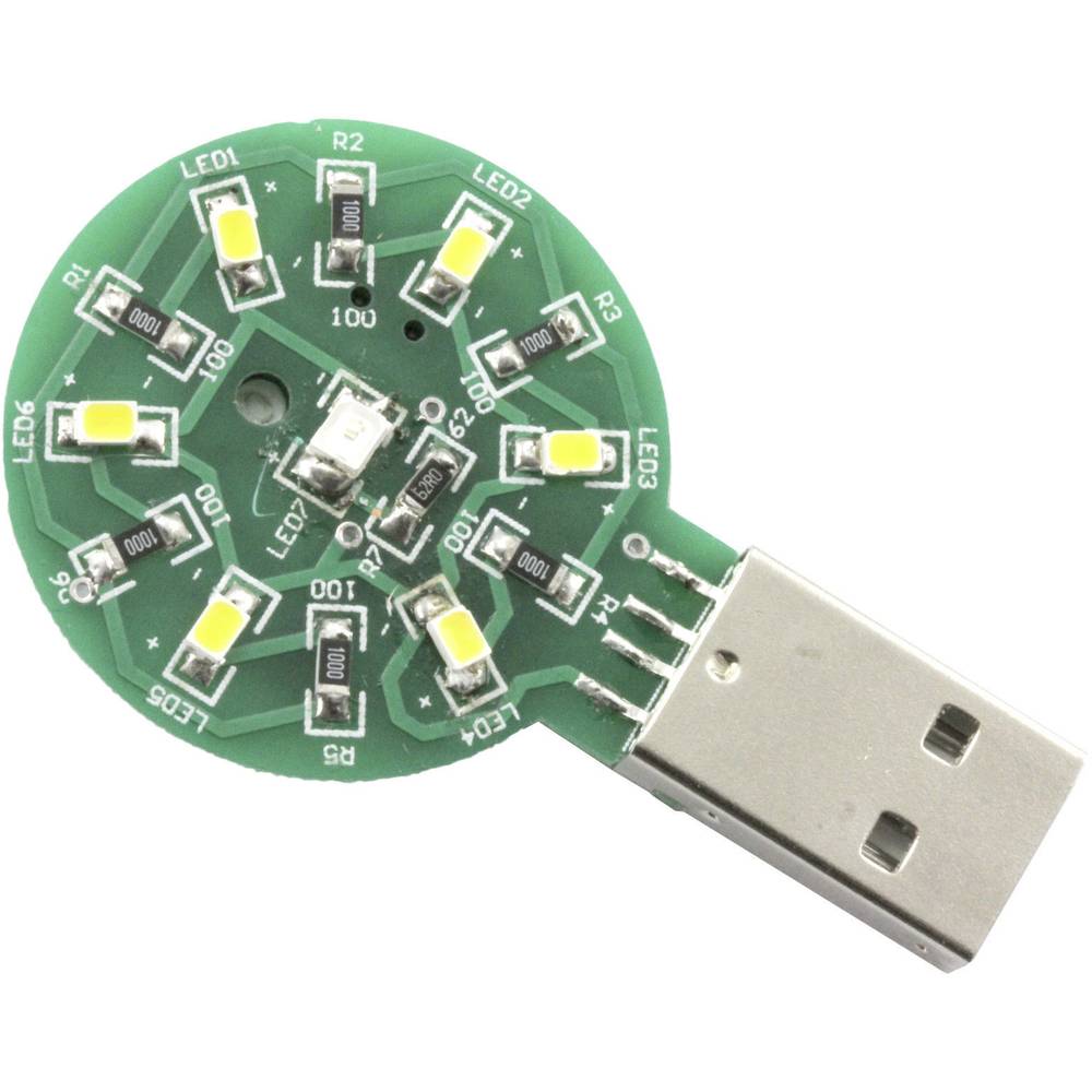 Sol Expert 77450 USB Torch Kit SMD Assembly Compact Portable Design