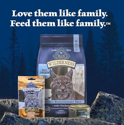 Blue Buffalo Wilderness Adult Wet Cat Food, Natural High-Protein and Grain-Free Recipe, Duck Paté Recipe, 3oz Cans, 4Pack Trial Size thumbnail