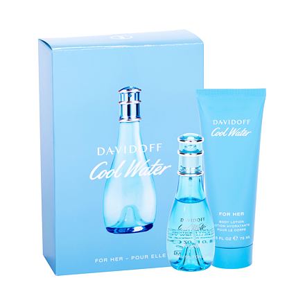 Davidoff - Cool Water Woman SET EDT 30 Ml + Body Lotion 75 Ml 30ml