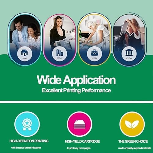 Compatible WC5325 Toner Cartridge for Xerox WC5325 006R01158 006R01159 006R01160, Replacement for Xerox WorkCentre 5325 5330 5300 5335 Printers,006R01 thumbnail