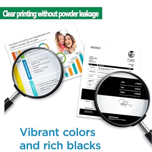 Compatible WC5325 Toner Cartridge for Xerox WC5325 006R01158 006R01159 006R01160, Replacement for Xerox WorkCentre 5325 5330 5300 5335 Printers,006R01 thumbnail