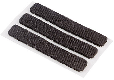 9980 0.5 X 2.38 in. Strip Bumper, Gray - 6 Pack