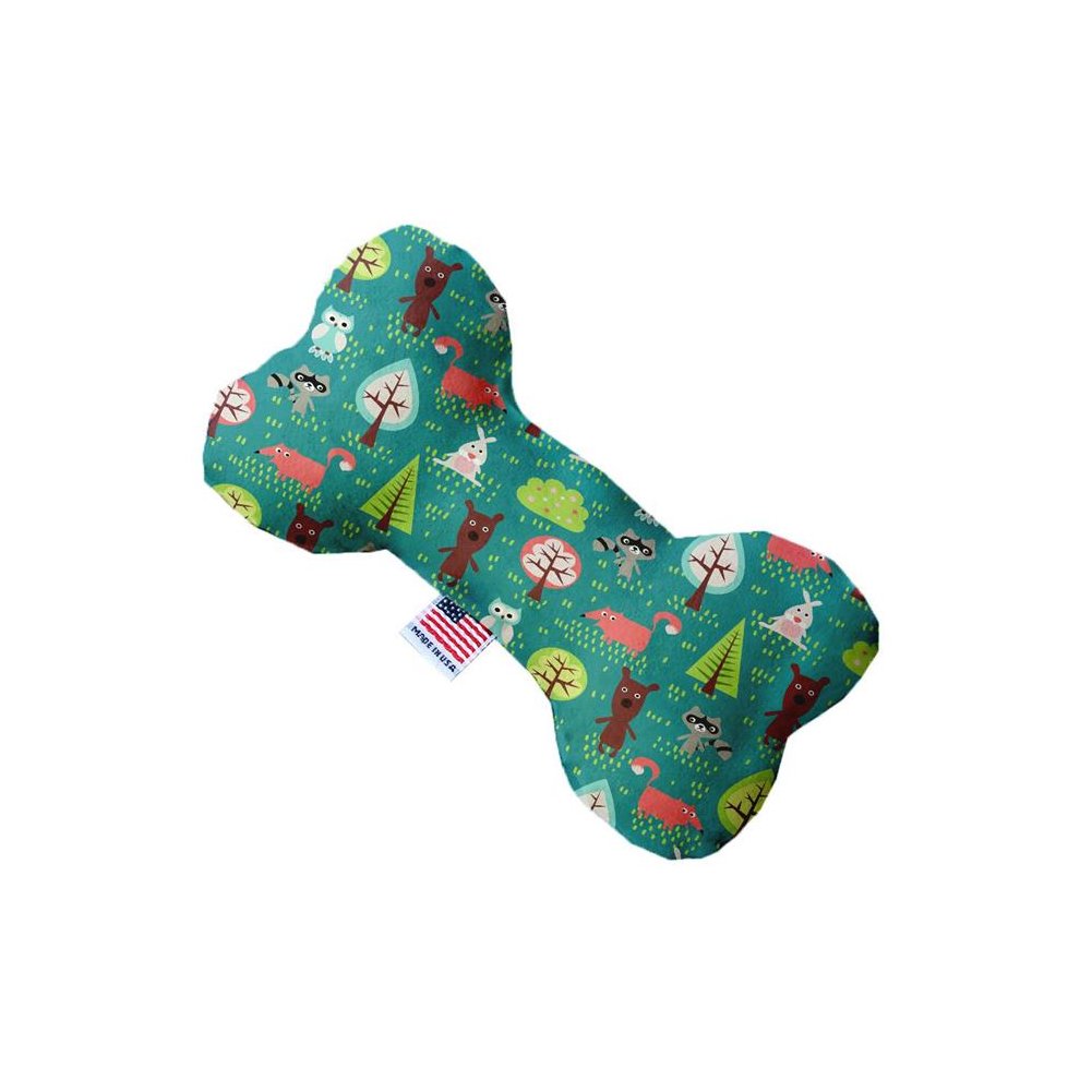 Mirage Pet 1128-SFTYBN8 Forest Follies 8 in. Stuffing Free Bone Dog Toy