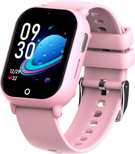 DCU TECNOLOGIC LittleOne Smartwatch for Boys and Girls, 4G, Call and Video Call Function, Real-time Localisation, Voice Message, Games, Small Size for