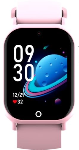 DCU TECNOLOGIC LittleOne Smartwatch for Boys and Girls, 4G, Call and Video Call Function, Real-time Localisation, Voice Message, Games, Small Size for thumbnail
