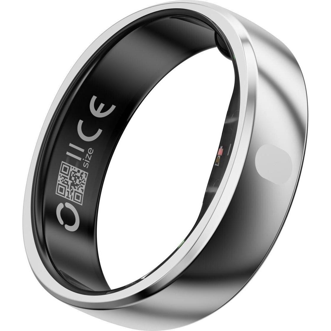 RingConn Gen 2 Air Ultra-Thin Smart Ring with Health Tracking and AI (Size 12; Galaxy Silver)