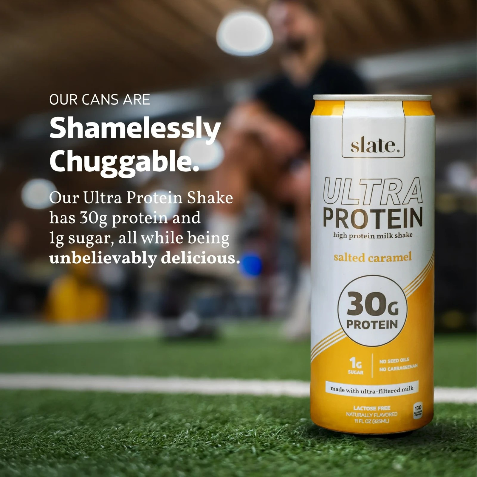 Slate Milk Salted Caramel Ultra 30g Protein Shake - 11 Fl Oz Can thumbnail