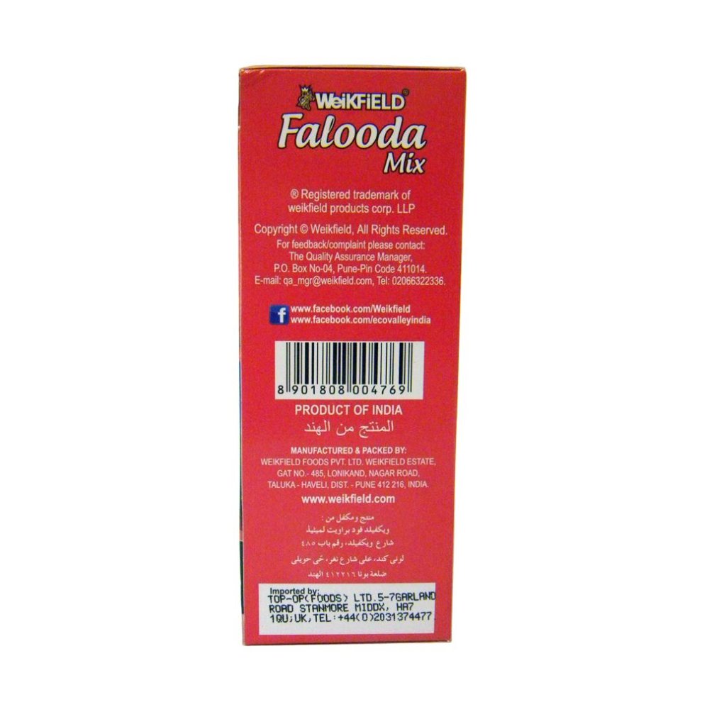 Weikfield - Falooda Mix - Rose Flavour - 200g