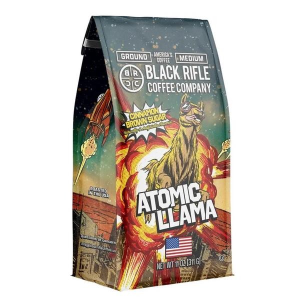 Black Rifle Coffee Company Atomic Llama™  Cinnamon Brown Sugar  Medium Roast  Ground Coffee 11oz