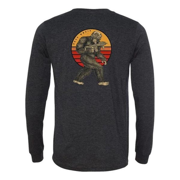 Men's Black Rifle Coffee Company Tactisquatch T-Shirt Medium Vintage Black
