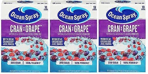 Ocean Spray Cran Grape Drink Mix 3 Pack