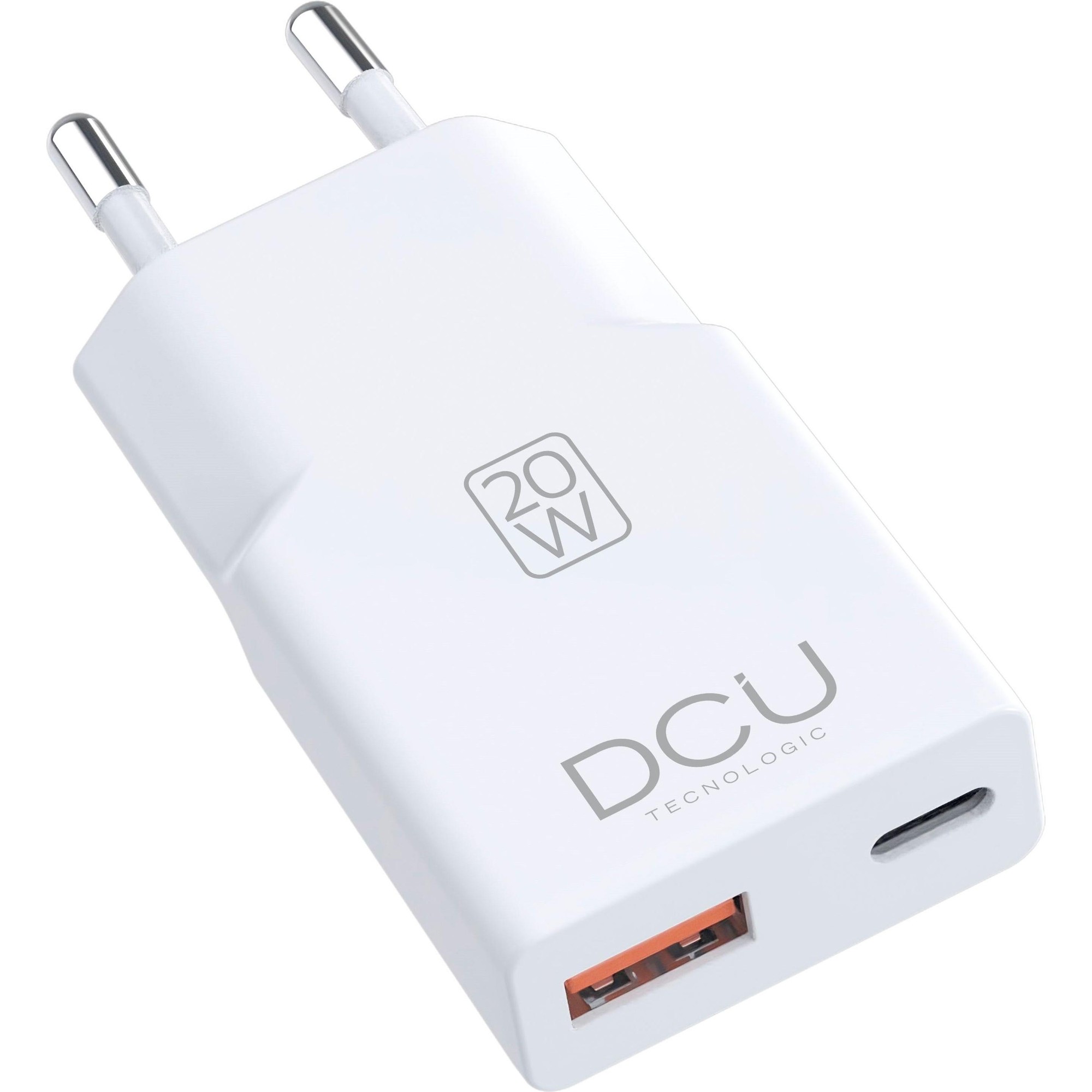 DCU Tecnologic 37300910 (20W), Caricatore USB, Bianco