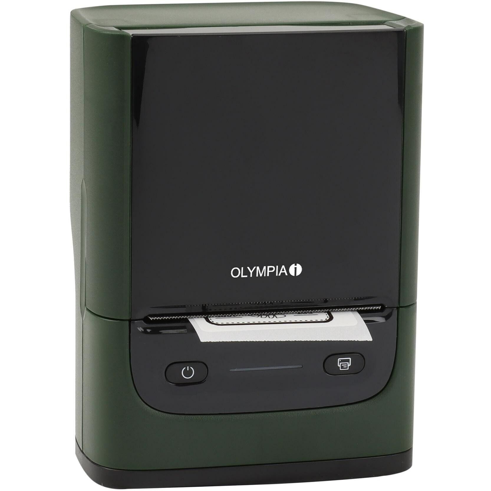 Olympia Etikettendrucker PM220 Grün (203dpi), Stampante Di Etichette, Verde