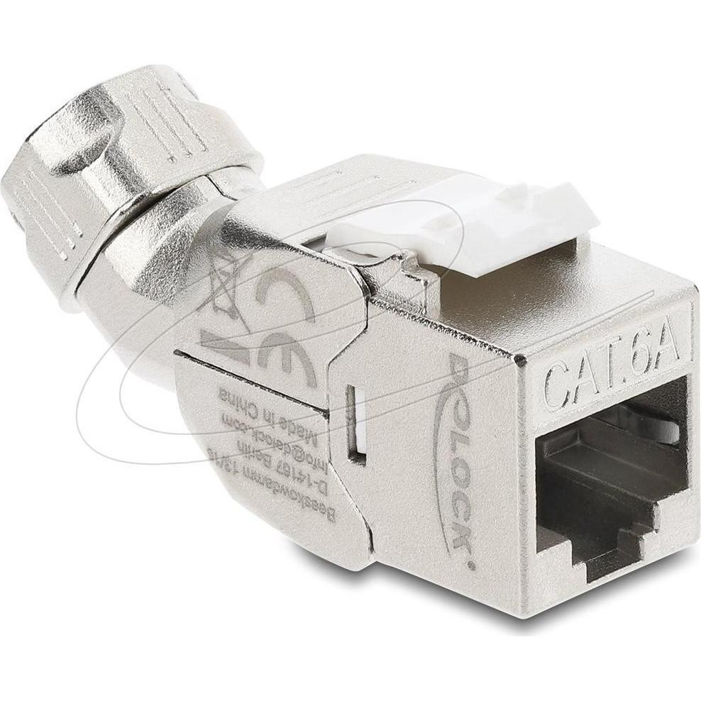 Delock Keystone Modul RJ45 Buchse Zu LSA Cat.6A (Modulo Keystone), Accessori Di Rete