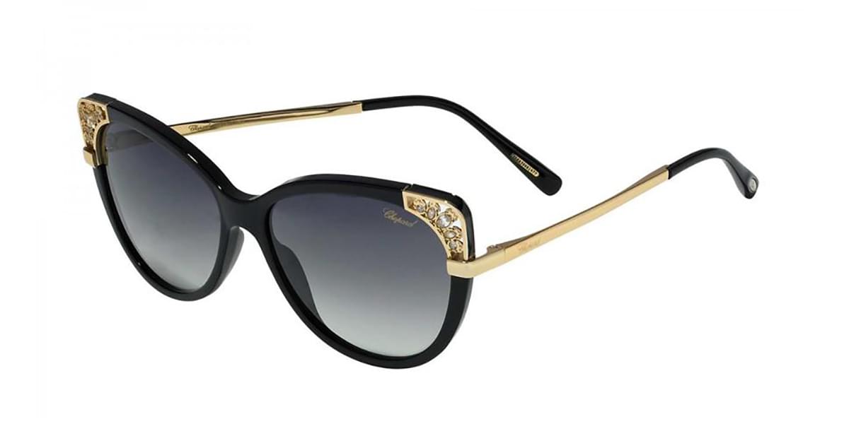 Chopard SCH233G 0700 Black  Women  Sunglasses