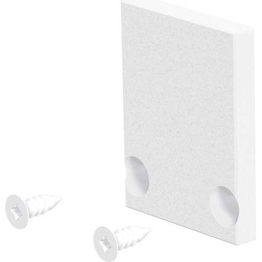 EVN, Accessori per Illuminazione, APHWEAP Piastra Di Copertura Terminale in Alluminio