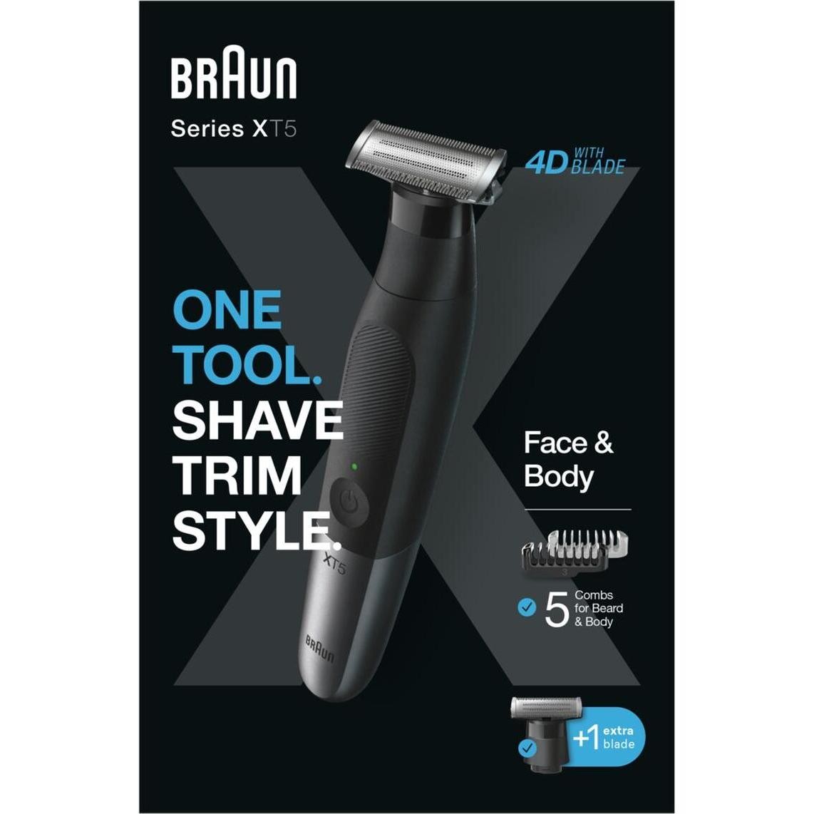 Braun Serie XT5110 Viso + Corpo, Router