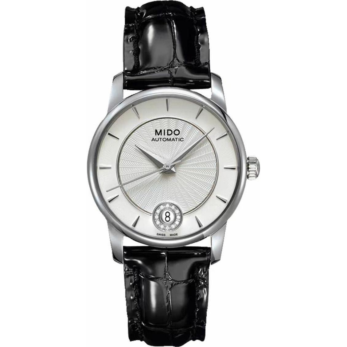 Mido, Orologio Da Polso, Baroncelli, Nero, Argento, (Orologio Da Polso Analogico, 33mm)