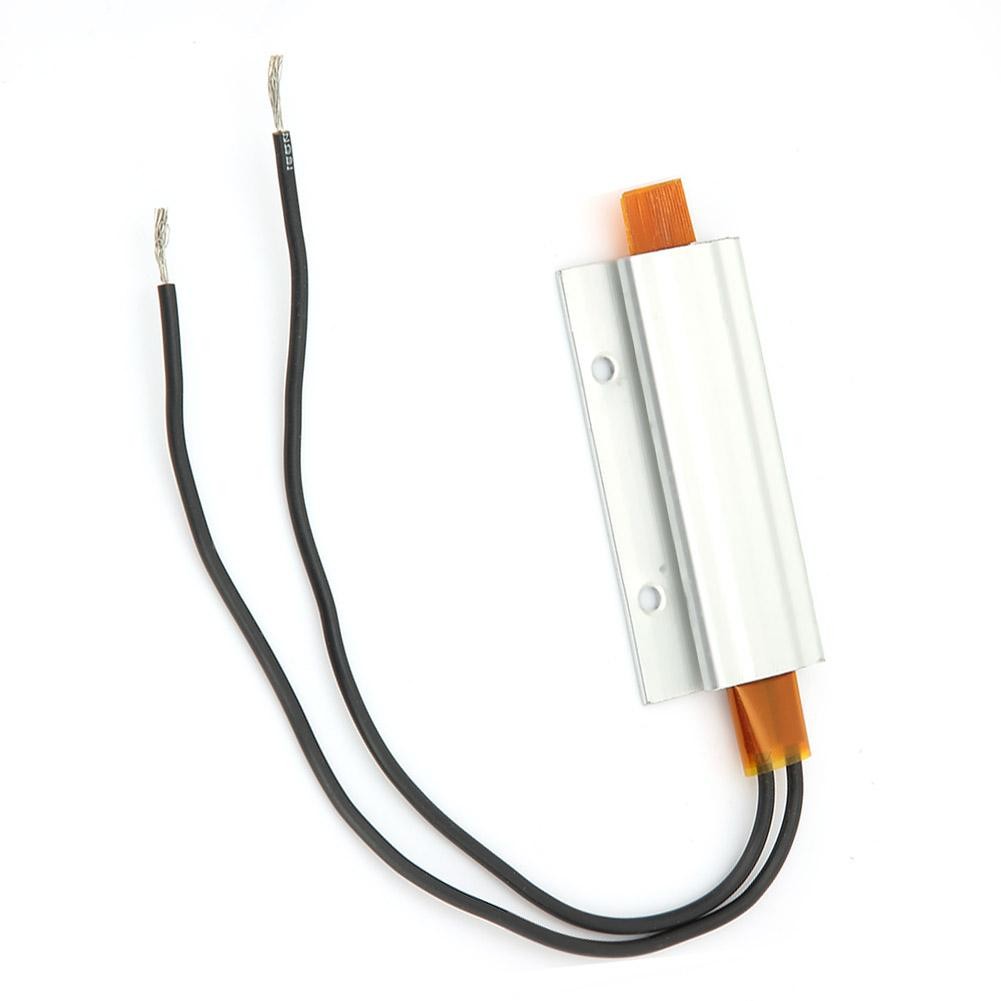 60*28*7mm Aluminiumgehäuse PTC Heizelementplatte Thermostatischer Heizer(12V60 Grad Celsius )