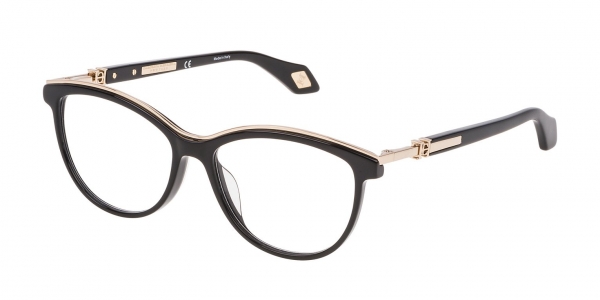 Carolina Herrera NEW York VHN564C 0700 Shiny Black