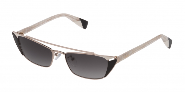 Furla SFU345 0492 Men's Sunglasses Gold Size 55