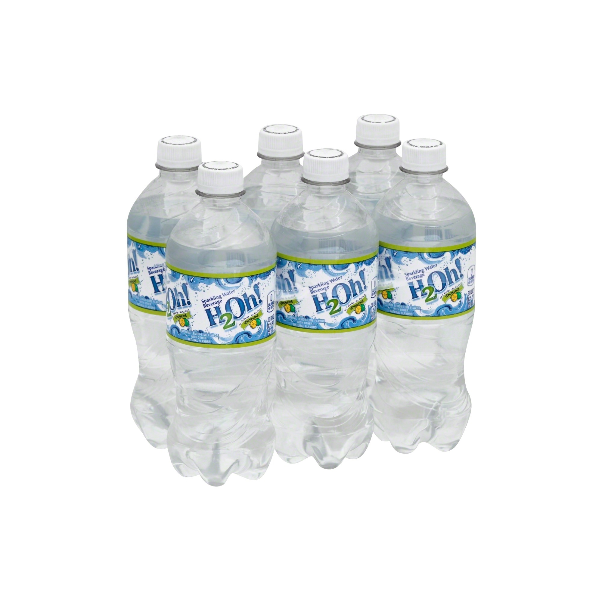 H2Oh! Lemon-Lime Flavor Sparkling Water 20 Fl. Oz. Bottle thumbnail