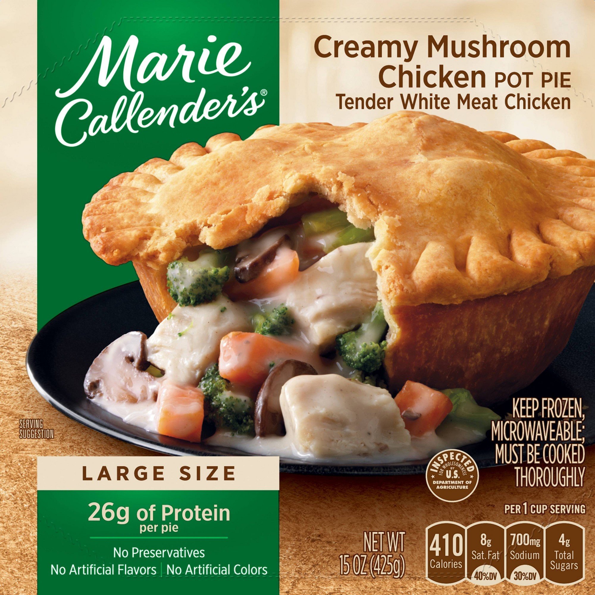 Creamy Mushroom Chicken Pot Pie Tender White Meat Chicken, Creamy Mushroom Chicken thumbnail