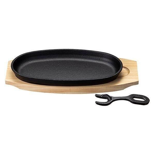 Plato Para Bistec De Hierro Fundido Ishigaki Con Asa 4542  4544 Small 4542 thumbnail