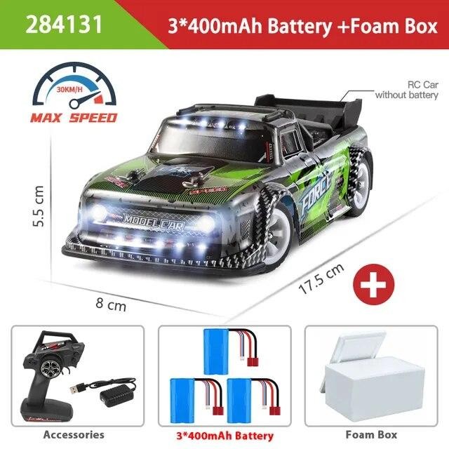 Nuevo Coche De Carreras Mini Rc 1:28 4WD Drive Off-Road 2,4G 30 Km/H Alta Velocidad Drift Control Remoto RC Coches Drift Juguetes Para Niños Regalo 3